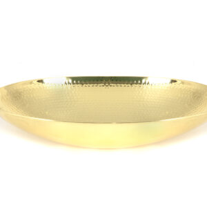 From the Anvil - Hammered Brass Oval Sink - 47205