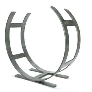 From the Anvil - Pewter Curved Log Holder - Large - 47212