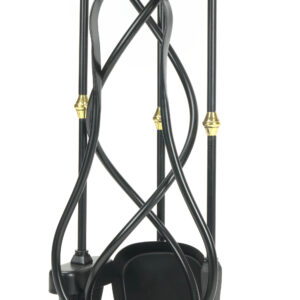 From the Anvil - Matt Black Spiral Companion Set - Hinton Tools - 47217