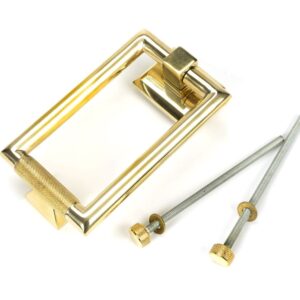 From the Anvil - Polished Brass Brompton Door Knocker - 50820