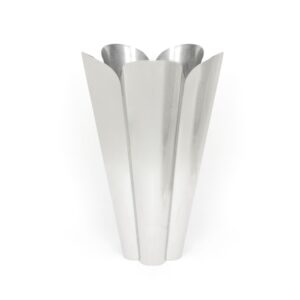 From the Anvil - Polished Marine SS (316) 40cm Flora Pot (Drainage holes) - 51321