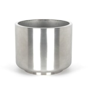 From the Anvil - Satin Marine SS (316) 28cm Newlyn Pot (Drainage holes) - 51322