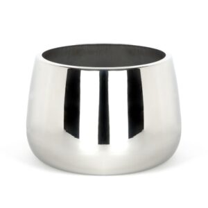 From the Anvil - Polished Marine SS (316) 28cm Hepworth Pot (Drainage holes) - 51325