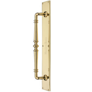 Heritage Brass V1165 Avon Door Pull Handle on Plate