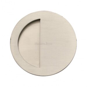 Heritage Brass C1845 Round Half Moon Flush Pull
