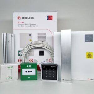 Deedlock AKT4251 Single Door Internal & External Fire Rated Door Entry Kit (Bluetooth & WiFi)