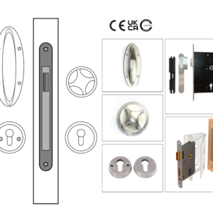 Eclipse Anti-Ligature A7 Auto Night Locking Door Set for Staff